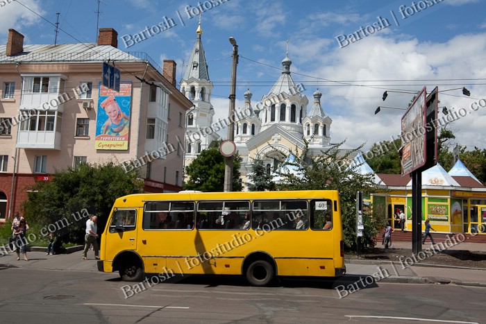 Украина, Житомир. В центре города