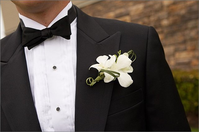 Классический галстук бабочка для жениха. Идеи для свадьбы