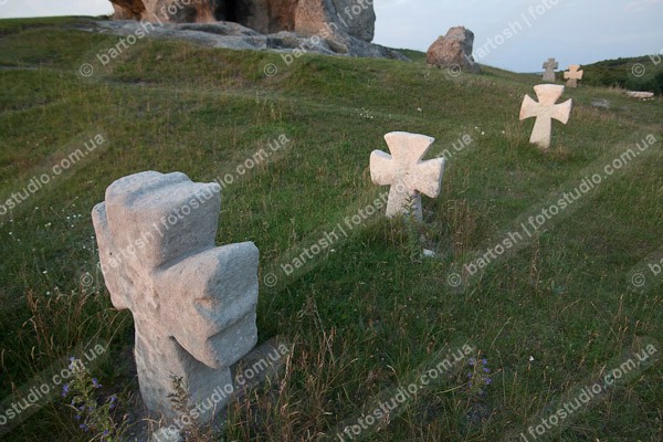 Украина, Львовская область, Подкамень, Казацкое кладбище