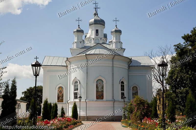 Украина, Тригорский Троицкий монастырь (1782 - 1873 гг). Монастырь основан в XV в. житомирским князем Владимиром